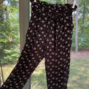 american eagle flowy pants